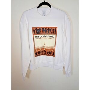 John Elliott x Olympics Sweatshirt Men's Size‎ 2 Medium White Los Angeles